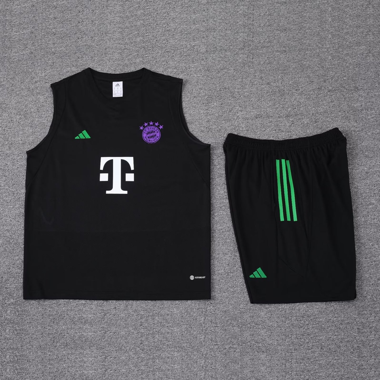 Bayern Munich Vest Set Black 2023-24