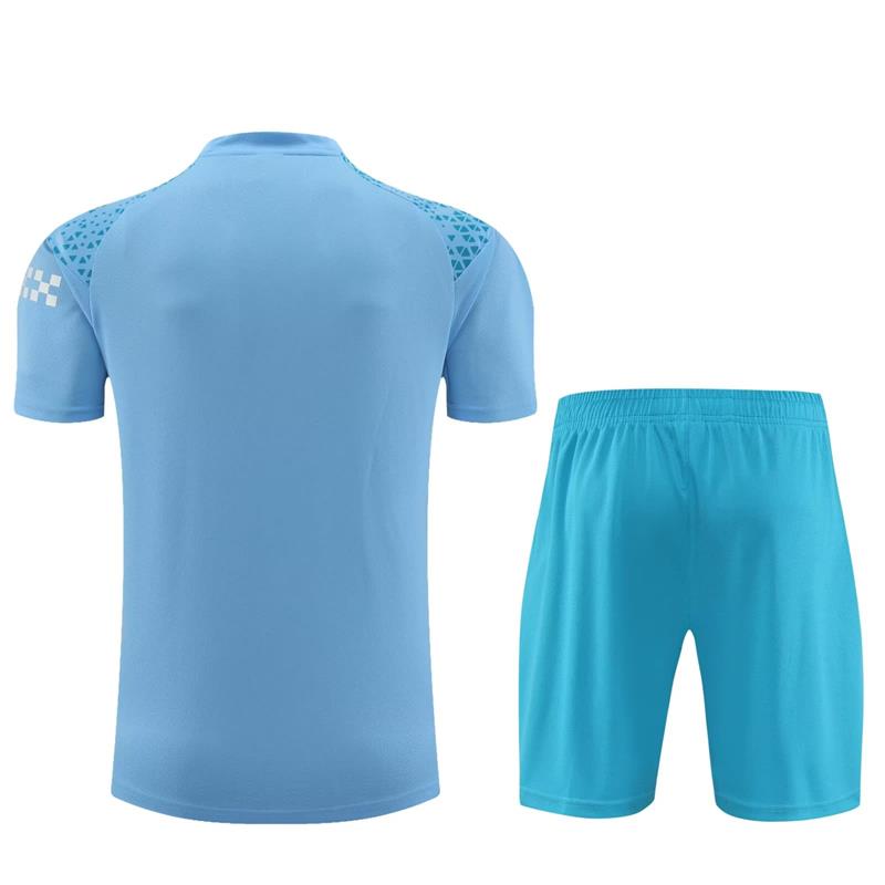 Manchester City Short Sleeve Set Light Blue 2023-24