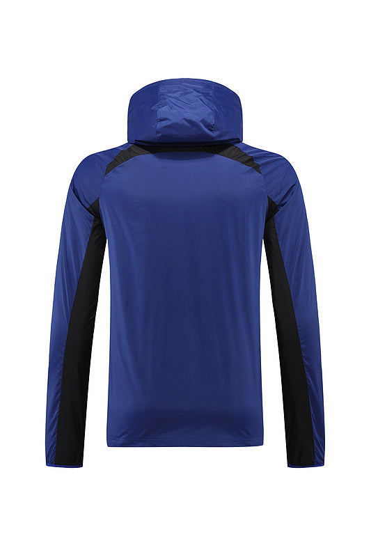 PSG Paris Saint German Windbreaker Jacket Blue/Black 2022-23