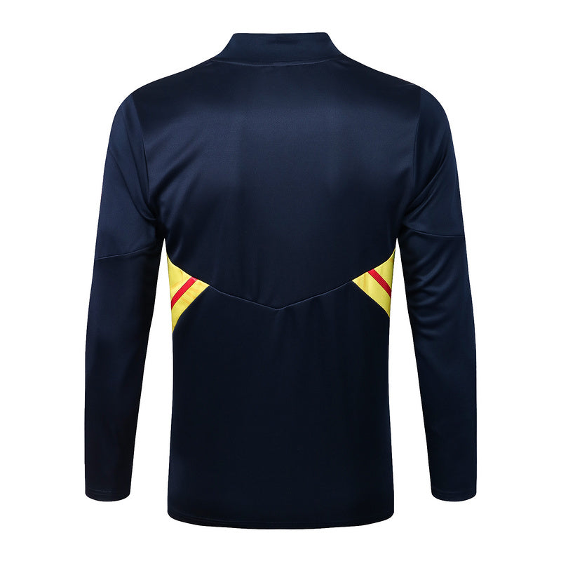 Arsenal Long Sleeve Tracksuit Blue/Red 2022-23