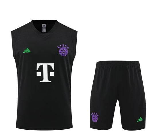 Bayern Munich Vest Set Black 2023-24