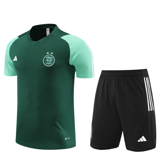 Algeria Short Sleeve Set Green/Black 2023-24