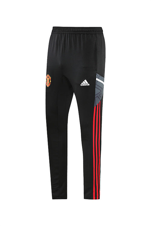 Manchester United Long Sleeve Zipped Tracksuit Black/Red 2022-23