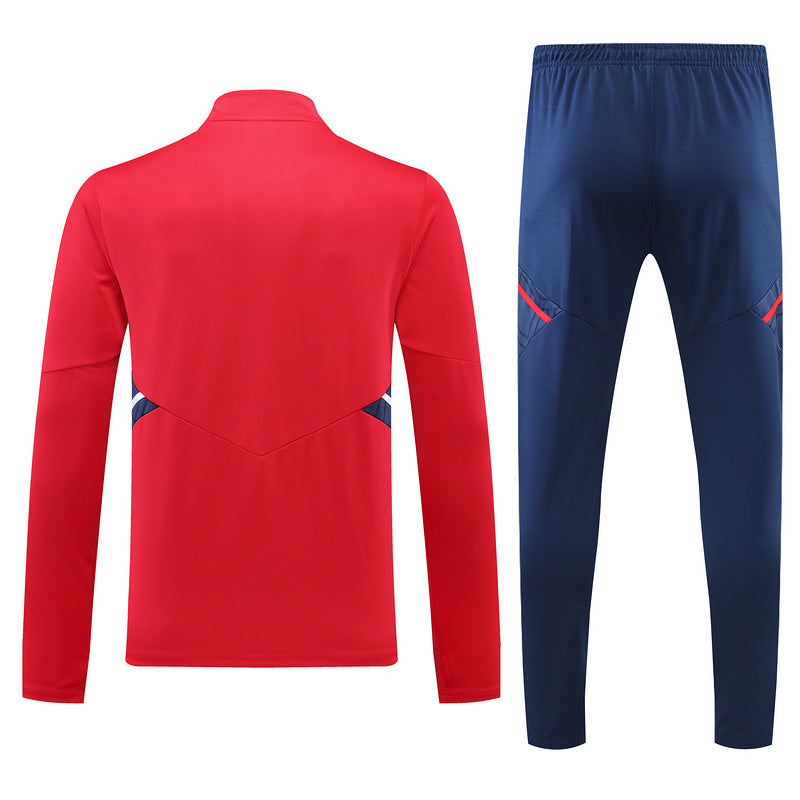 Arsenal Long Sleeve Tracksuit Red/Navy 2022-23