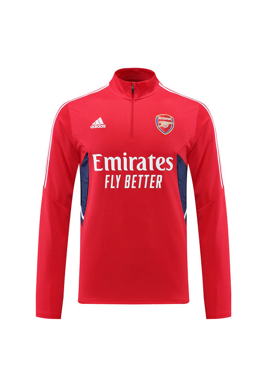 Arsenal Long Sleeve Tracksuit Red/Navy 2022-23