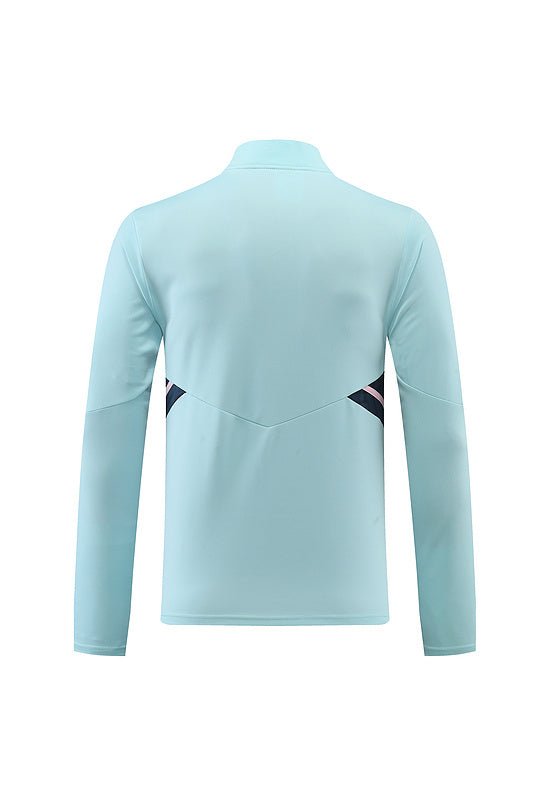 Arsenal Long Sleeve Tracksuit Light Blue/Navy/Pink 2022-23