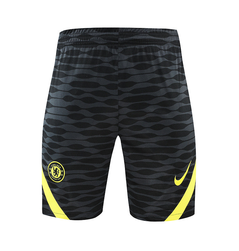 Chelsea Short Sleeve Set Yellow/Black Camo 2022-23