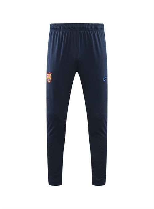 Barcelona Long Sleeve Tracksuit Orange/Navy 2022-23
