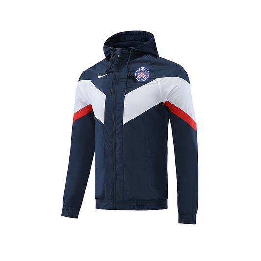PSG Paris Saint German Windbreaker Jacket Blue/White/Red 2022-23