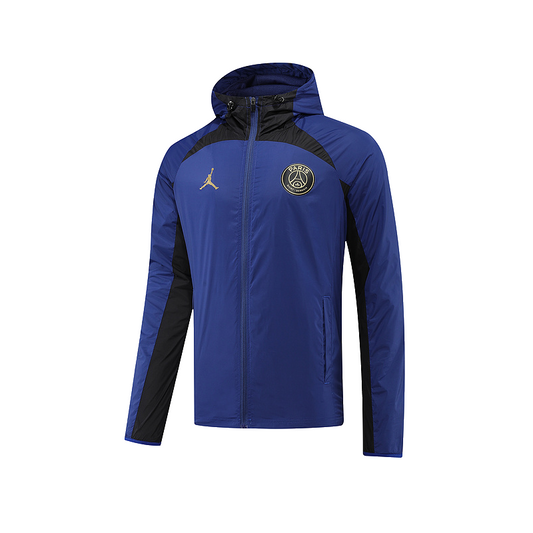 PSG Paris Saint German Windbreaker Jacket Blue/Black 2022-23