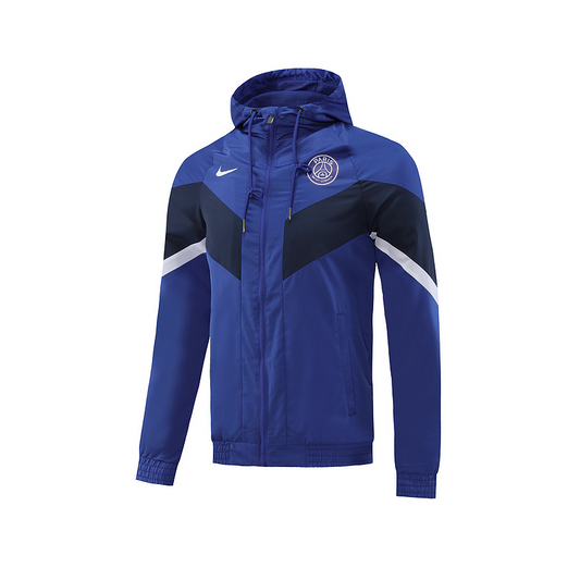 PSG Paris Saint German Windbreaker Jacket Blue/Black/White 2022-23