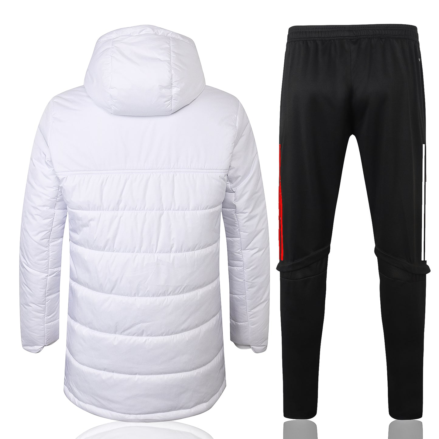 Bayern Munich Puffer Jacket Tracksuit White/Black G068 2022-23