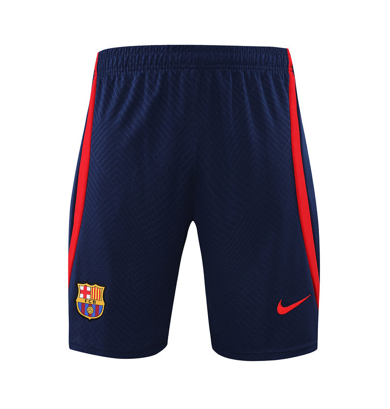Barcelona Short Sleeve Set Cyan/Navy 2022-23