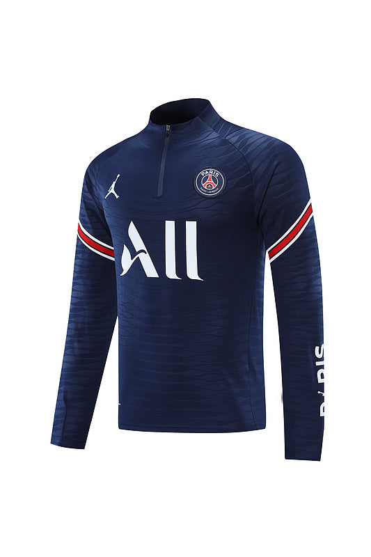 PSG Paris Saint German Long Sleeve Tracksuit Blue/White/Red 2022-23