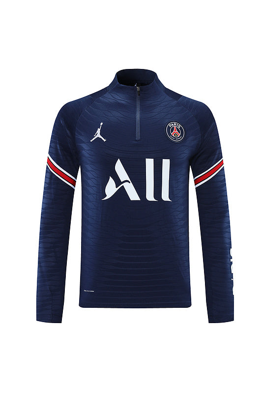 PSG Paris Saint German Long Sleeve Tracksuit Blue/White/Red 2022-23