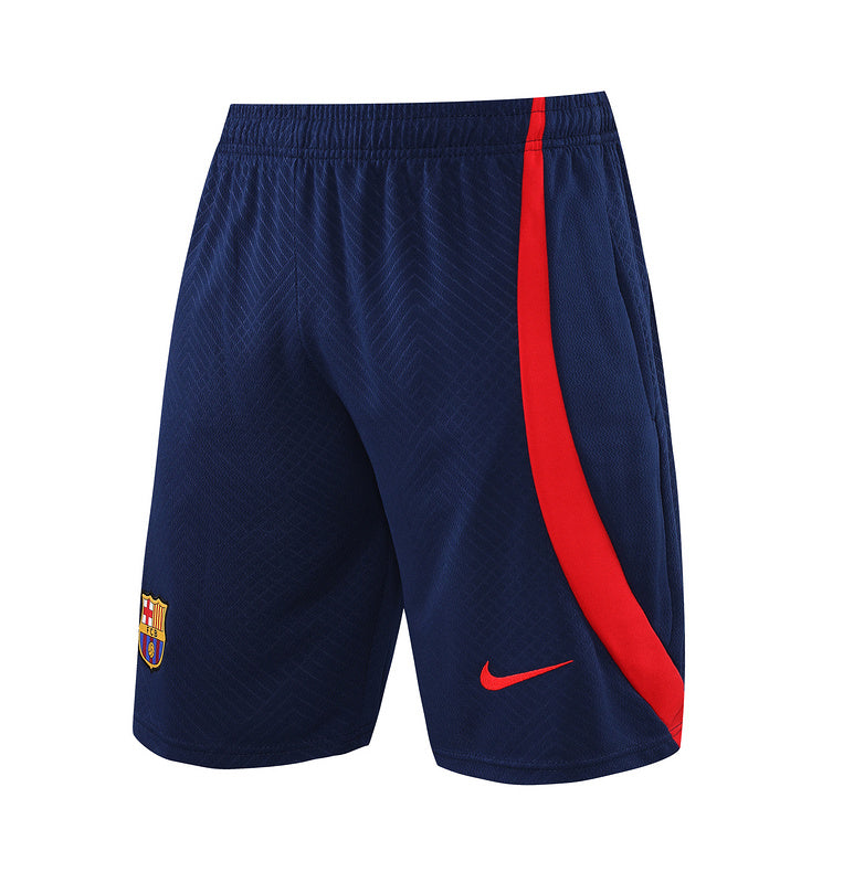Barcelona Short Sleeve Set Cyan/Navy 2022-23