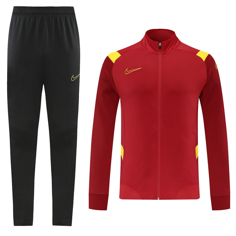 Dri-FIT Zipped Tracksuit Red/Black