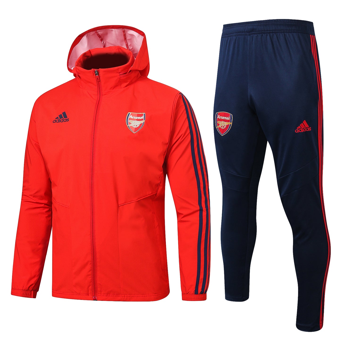 Arsenal Windbreaker Jacket Tracksuit Red/Navy G052 2022-23