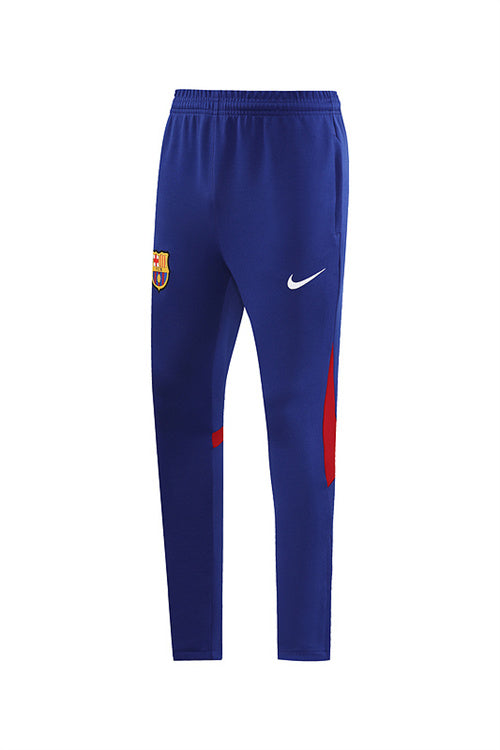 Barcelona Long Sleeve Zipped Tracksuit Red/Blue 2022-23